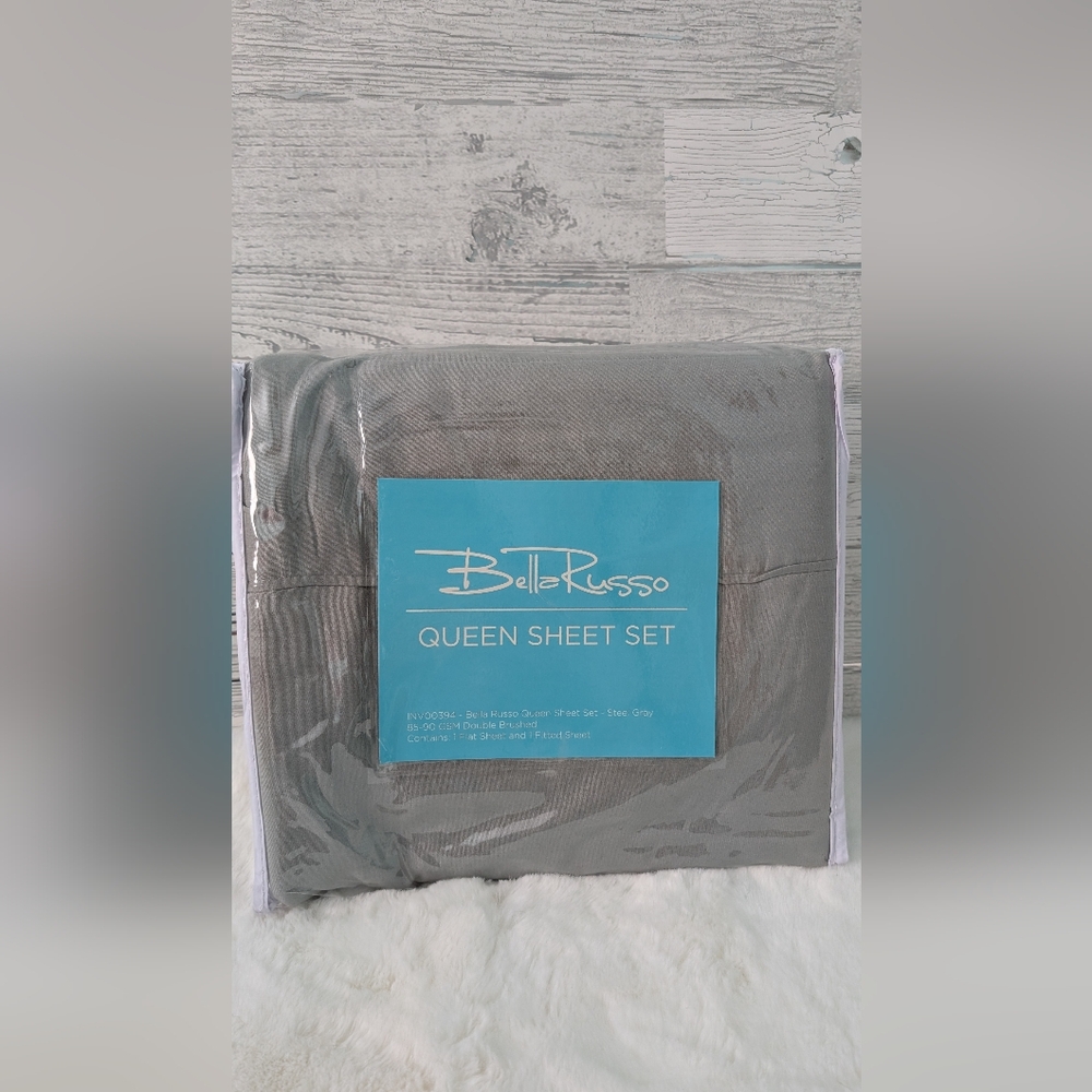 Gray Queen Sheet Set